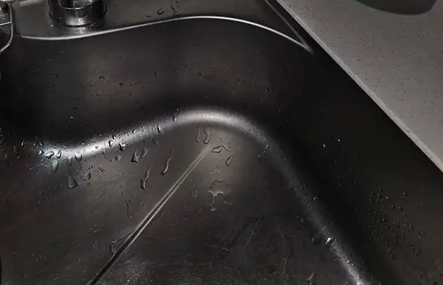 東近江市五個荘のキッチン排水が詰まる油脂トラブル施工事例写真