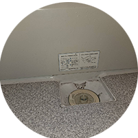 床排水口の写真