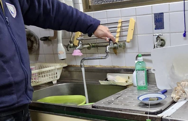 近江八幡市のキッチン悪臭修理写真