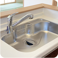 キッチン排水口写真