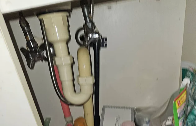 守山市で洗面所つまりで水が引かない洗面ボウル 修理後