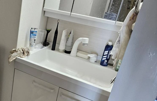 甲賀市洗面所詰まり修理の写真