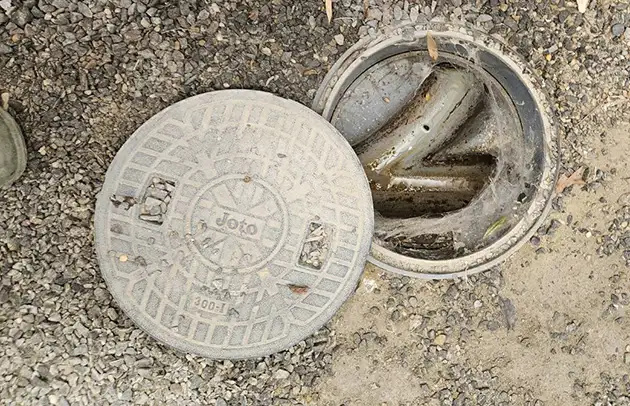 愛荘町愛知川の排水が流れないキッチン詰まりの高圧洗浄施工事例写真