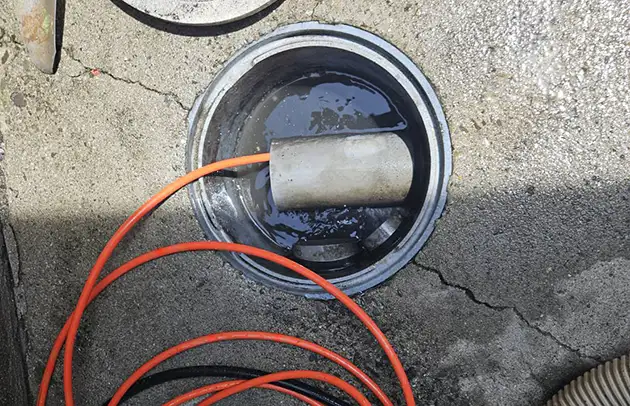 東近江市八日市東本町の繰り返す排水詰まりに高圧洗浄対応施工事例写真