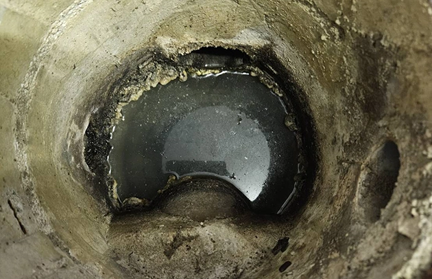 草津市矢橋の汚水桝の詰まりによる逆流を高圧洗浄施工事例写真