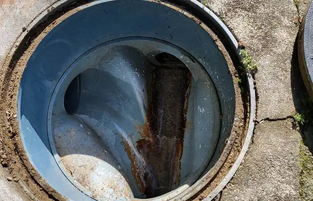 米原市下多良の繰り返す排水詰まりの高圧洗浄施工事例写真