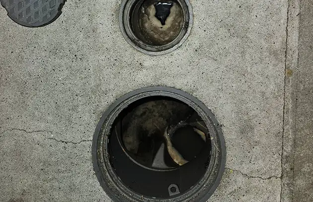 長浜市平方町の汚水桝あふれと悪臭の高圧洗浄施工事例写真