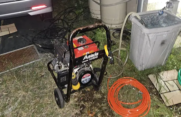 栗東市安養寺の排水が流れない台所詰まりの高圧洗浄施工事例写真