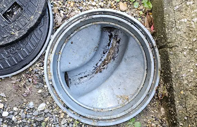 豊郷町高野瀬の排水が流れない台所詰まりの高圧洗浄施工事例写真