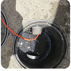 排水管の清掃写真