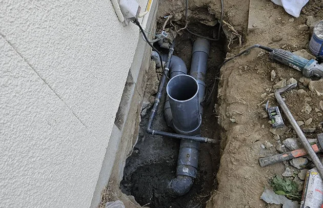 彦根市の交換後の新しい汚水桝