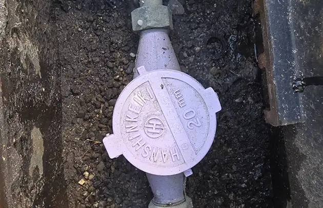 愛荘町愛知川の水道代高騰から発覚した漏水調査と修理施工事例写真