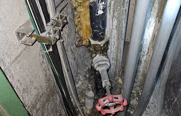 彦根市で解凍した凍結水道管