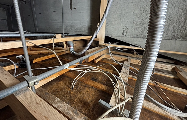 米原市の給水管引き直し工事の施工事例写真