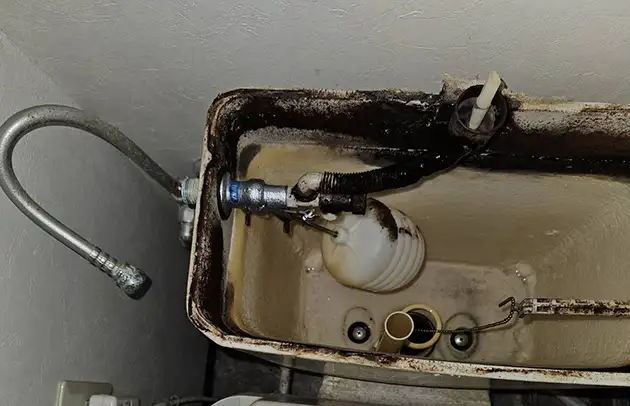 守山市守山の止まらないトイレタンク水漏れ施工事例写真