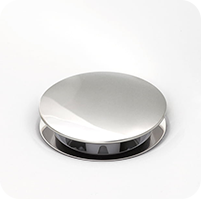 風呂場浴槽の排水栓写真