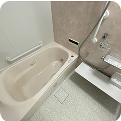 浴室床の写真