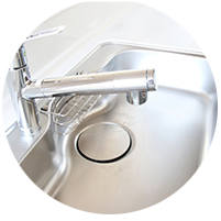 キッチン蛇口の画像