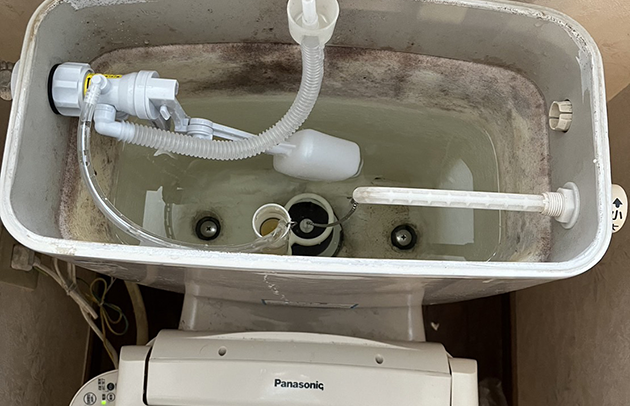 守山市のトイレタンク修理施工事例