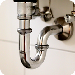 洗面台下の収納スペース写真